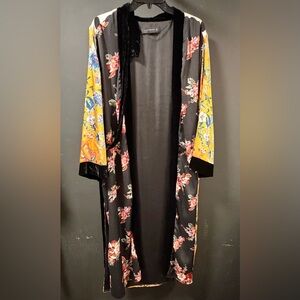 Zara Woman kimono robe sz M